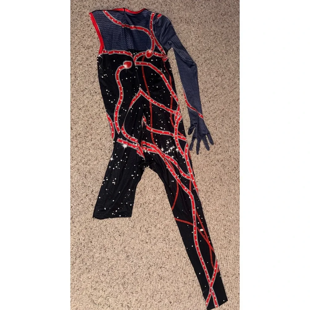 Taylor Swift Girls 10/12 Reputation Snake Halloween Costume Bodysuit Jumpsuit
